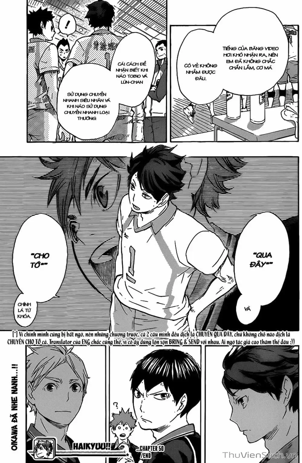 Truyện Tranh Vua Bóng Chuyền Haikyuu trang 6