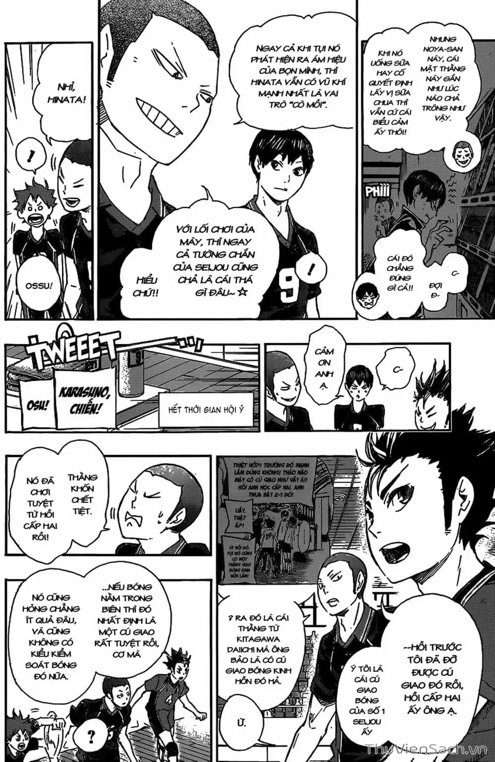 Truyện Tranh Vua Bóng Chuyền Haikyuu trang 6
