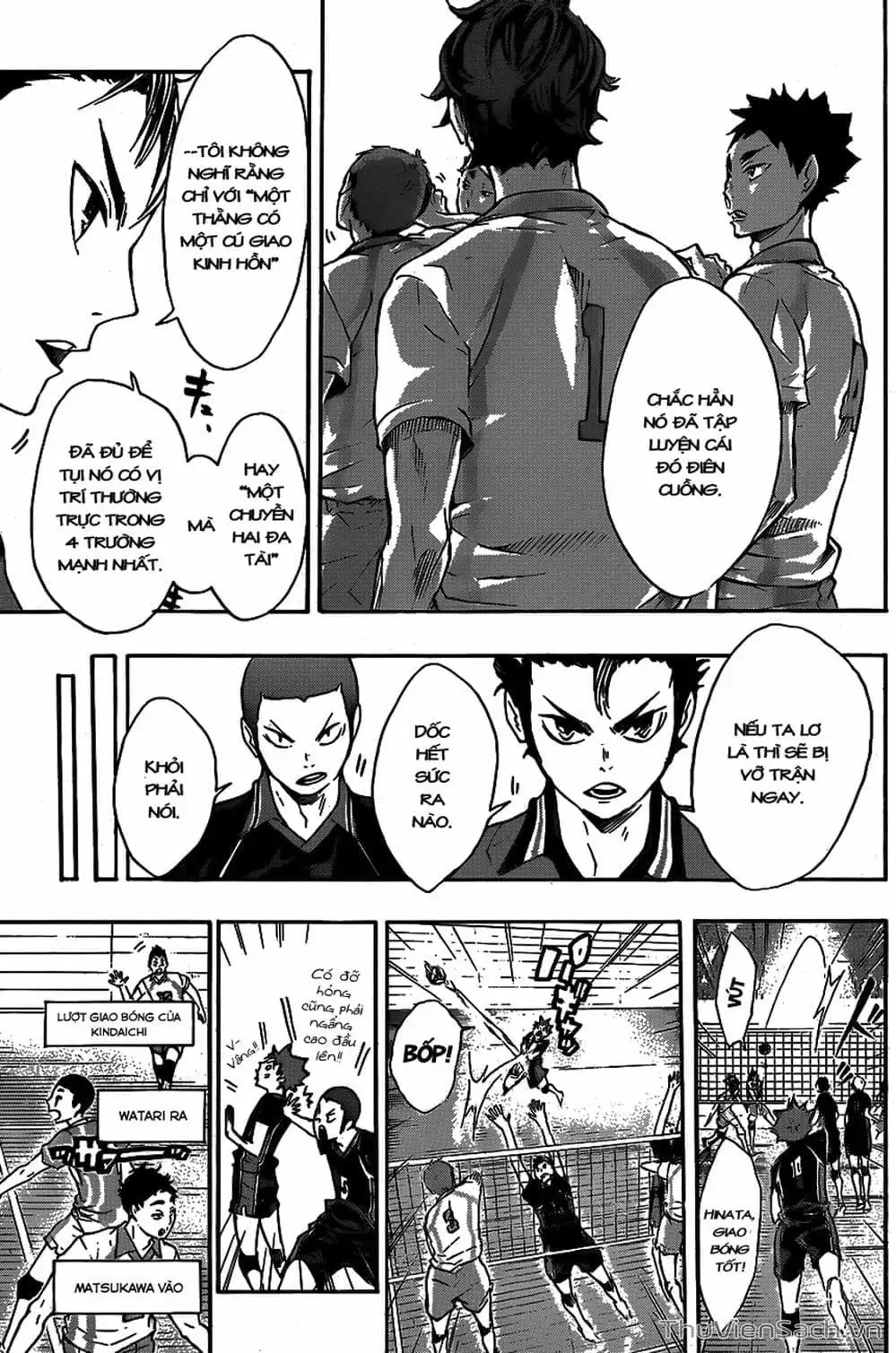 Truyện Tranh Vua Bóng Chuyền Haikyuu trang 6