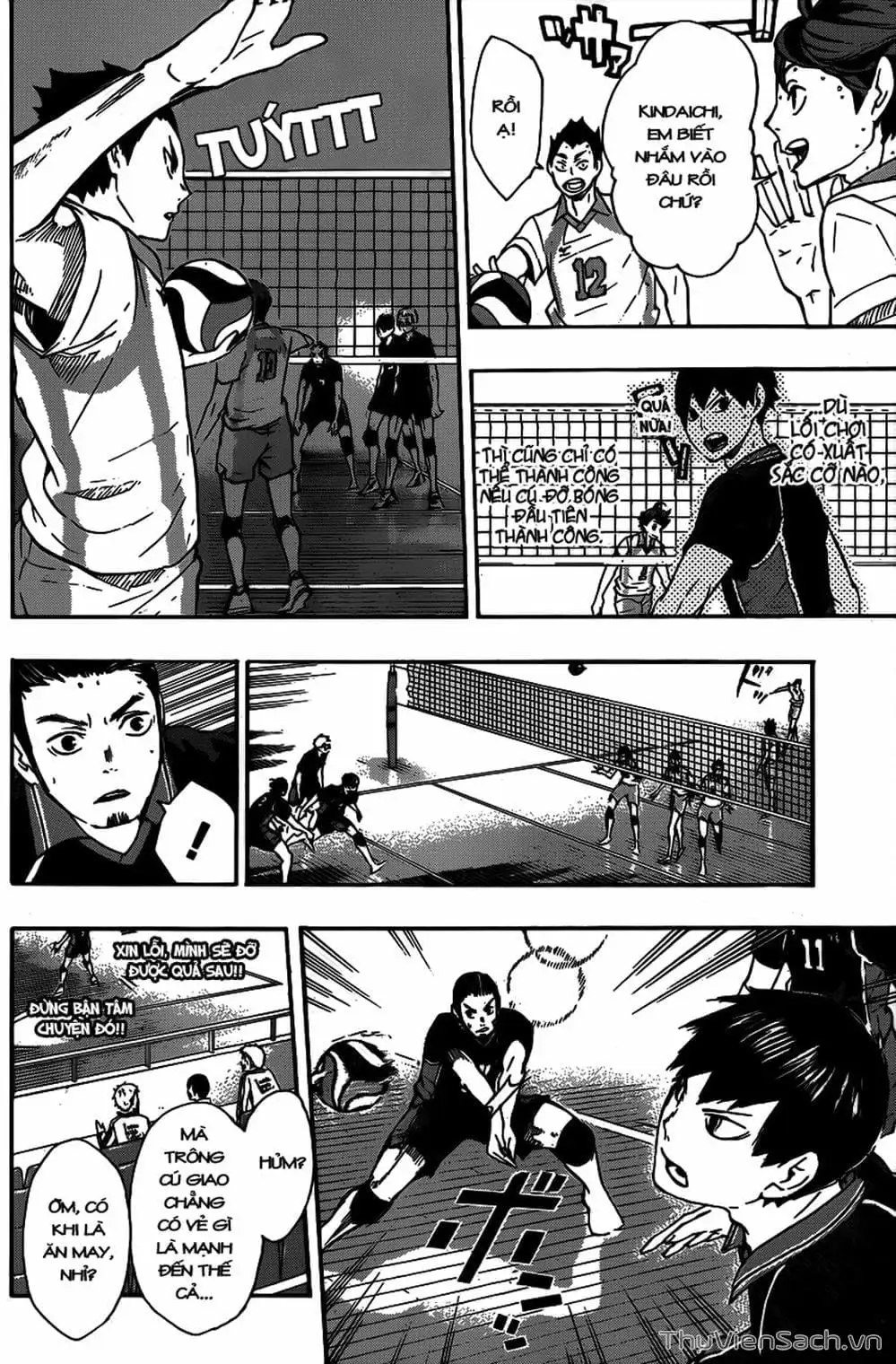 Truyện Tranh Vua Bóng Chuyền Haikyuu trang 6