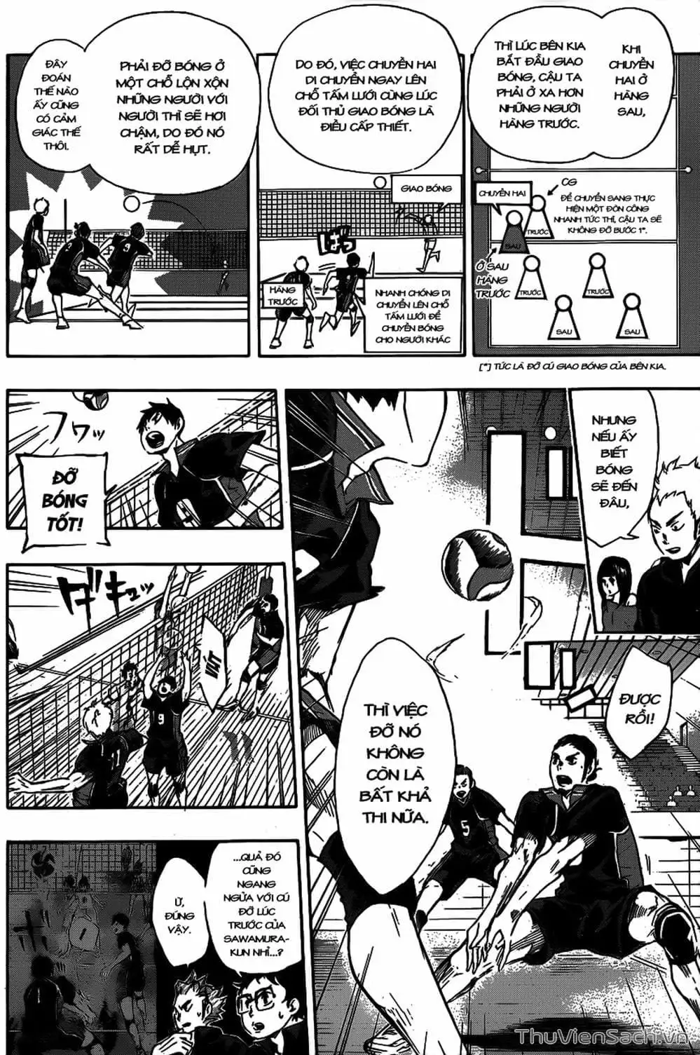 Truyện Tranh Vua Bóng Chuyền Haikyuu trang 6