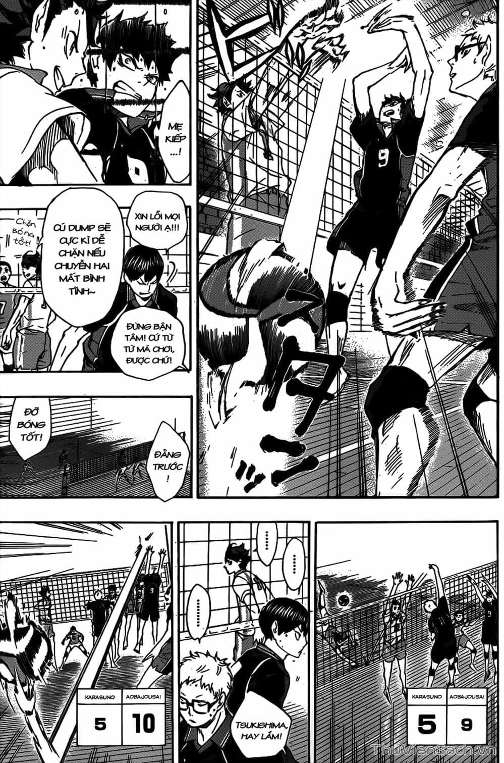 Truyện Tranh Vua Bóng Chuyền Haikyuu trang 6