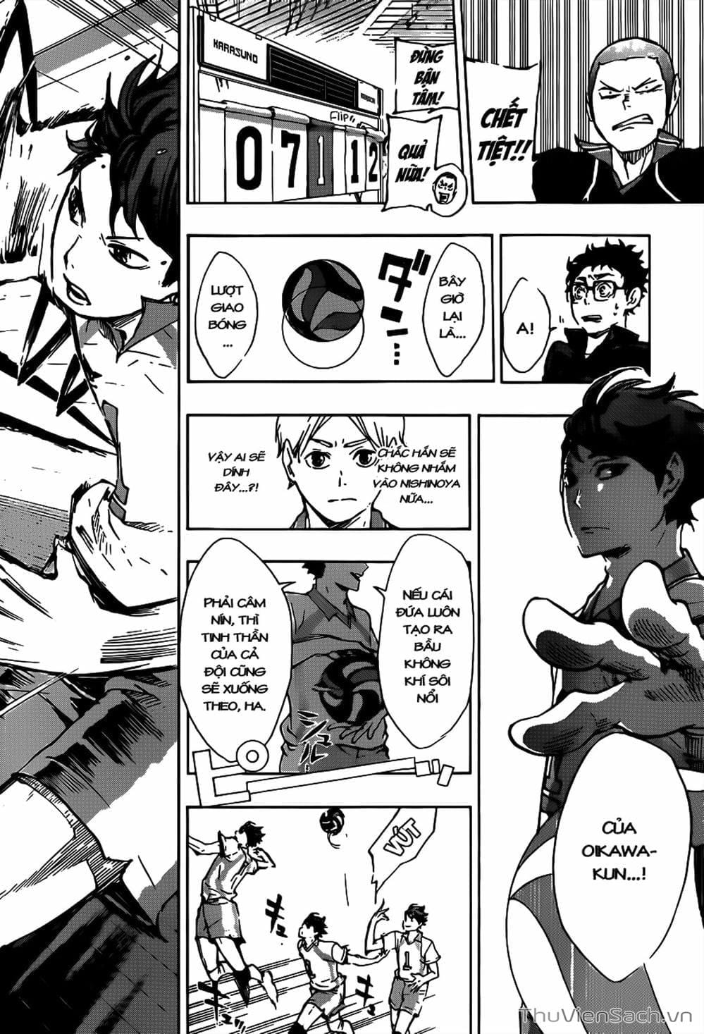 Truyện Tranh Vua Bóng Chuyền Haikyuu trang 6