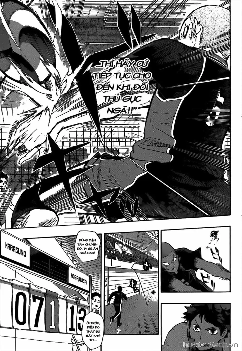 Truyện Tranh Vua Bóng Chuyền Haikyuu trang 6
