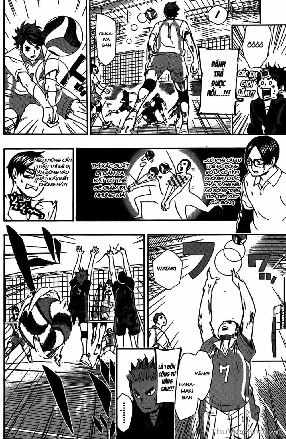 Truyện Tranh Vua Bóng Chuyền Haikyuu trang 6