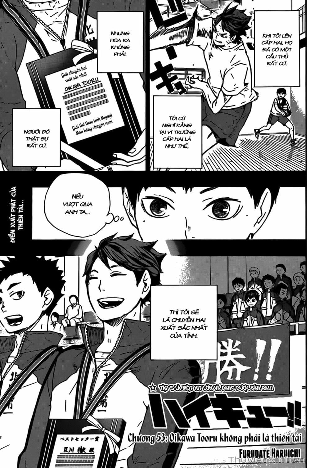 Truyện Tranh Vua Bóng Chuyền Haikyuu trang 6