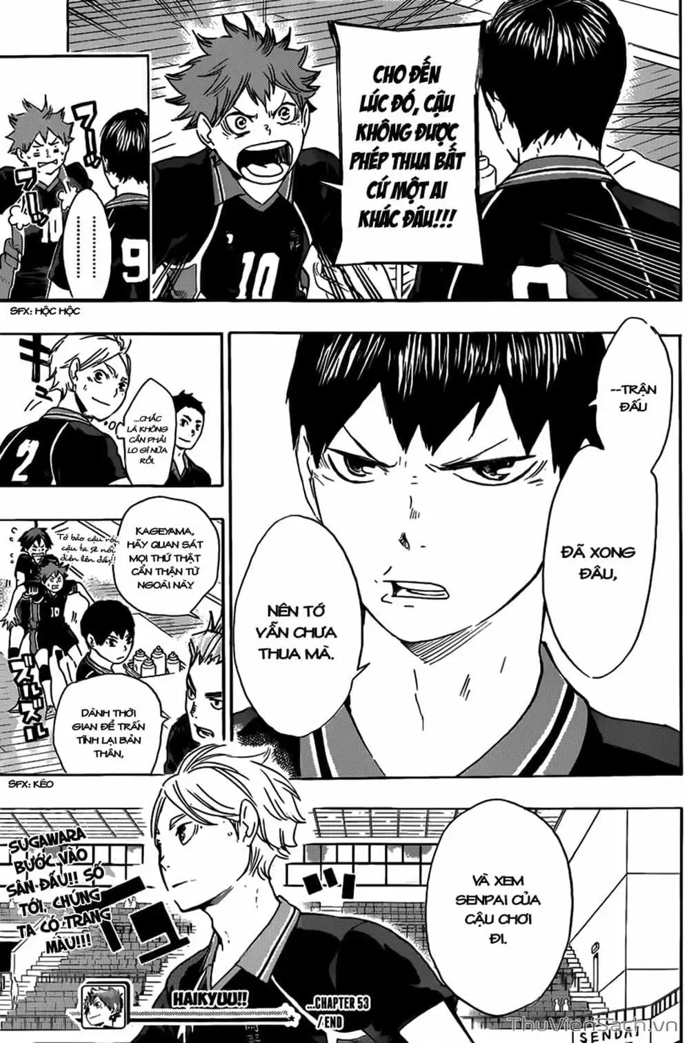 Truyện Tranh Vua Bóng Chuyền Haikyuu trang 6