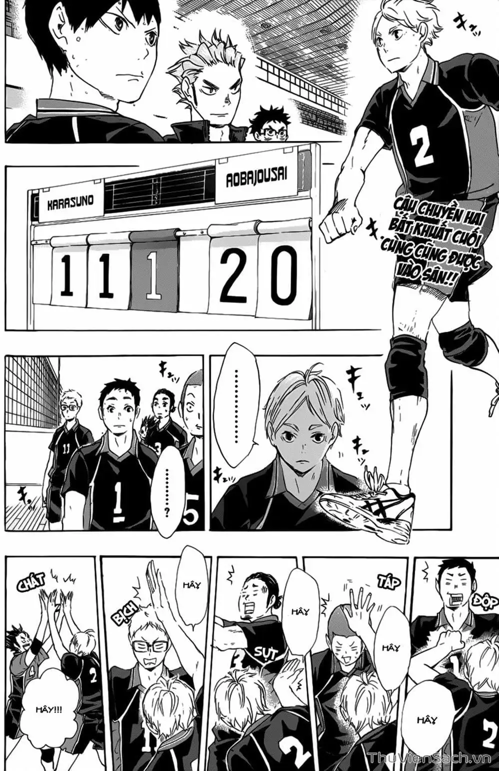 Truyện Tranh Vua Bóng Chuyền Haikyuu trang 6