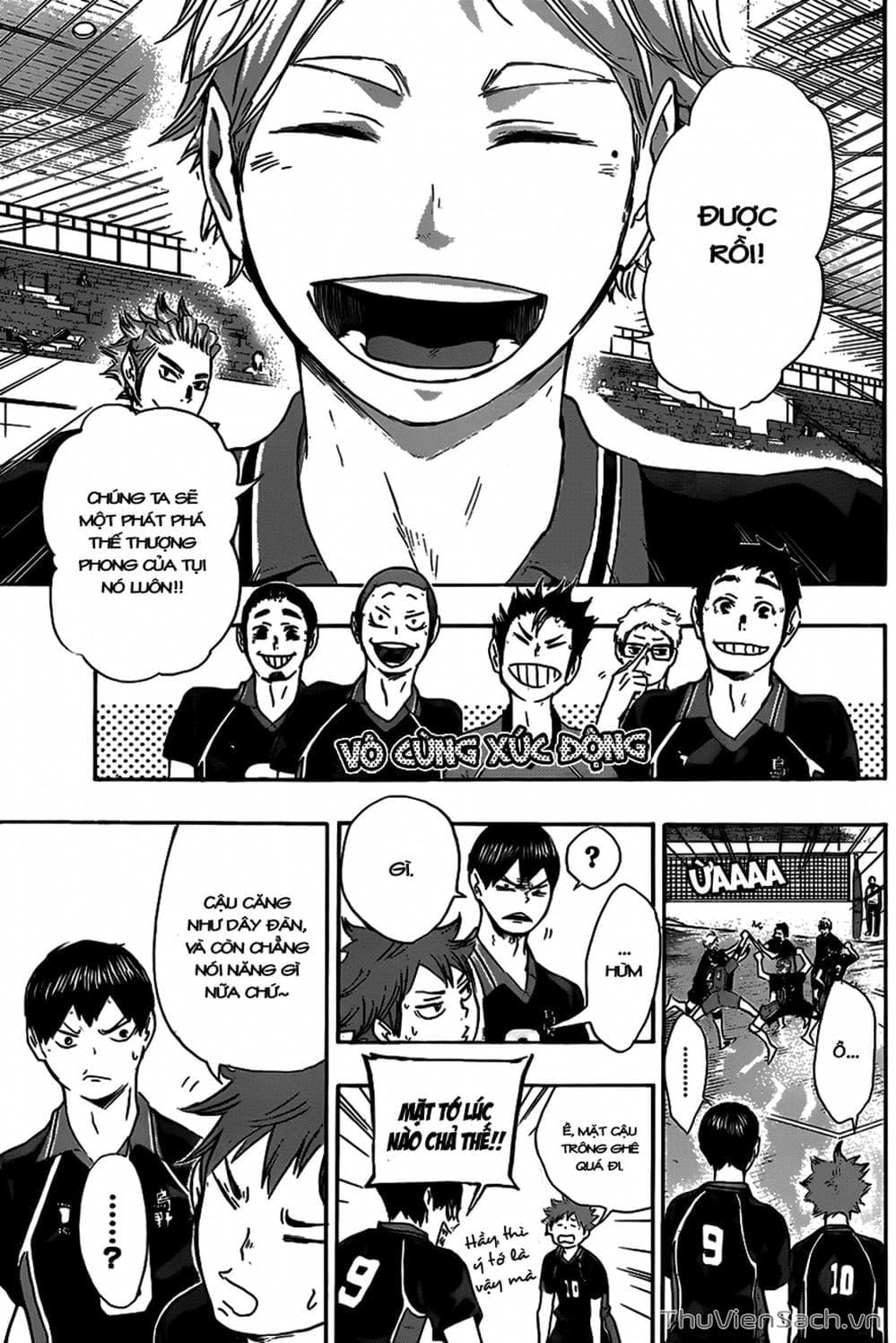 Truyện Tranh Vua Bóng Chuyền Haikyuu trang 6