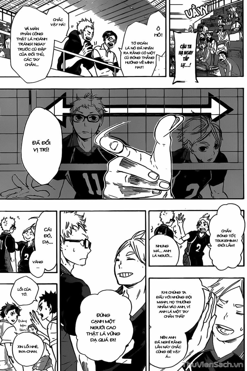 Truyện Tranh Vua Bóng Chuyền Haikyuu trang 6