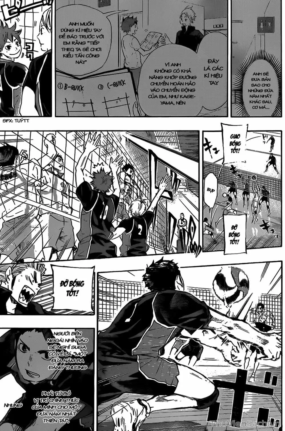 Truyện Tranh Vua Bóng Chuyền Haikyuu trang 6