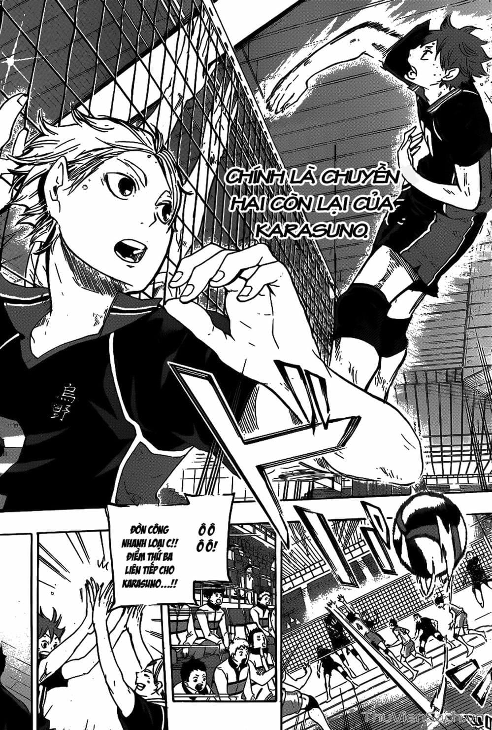 Truyện Tranh Vua Bóng Chuyền Haikyuu trang 6