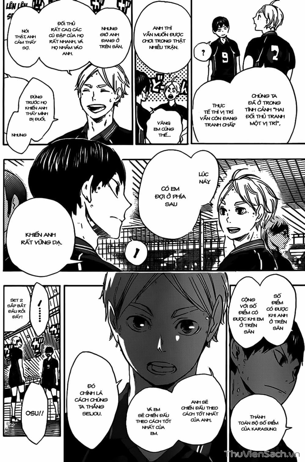 Truyện Tranh Vua Bóng Chuyền Haikyuu trang 6