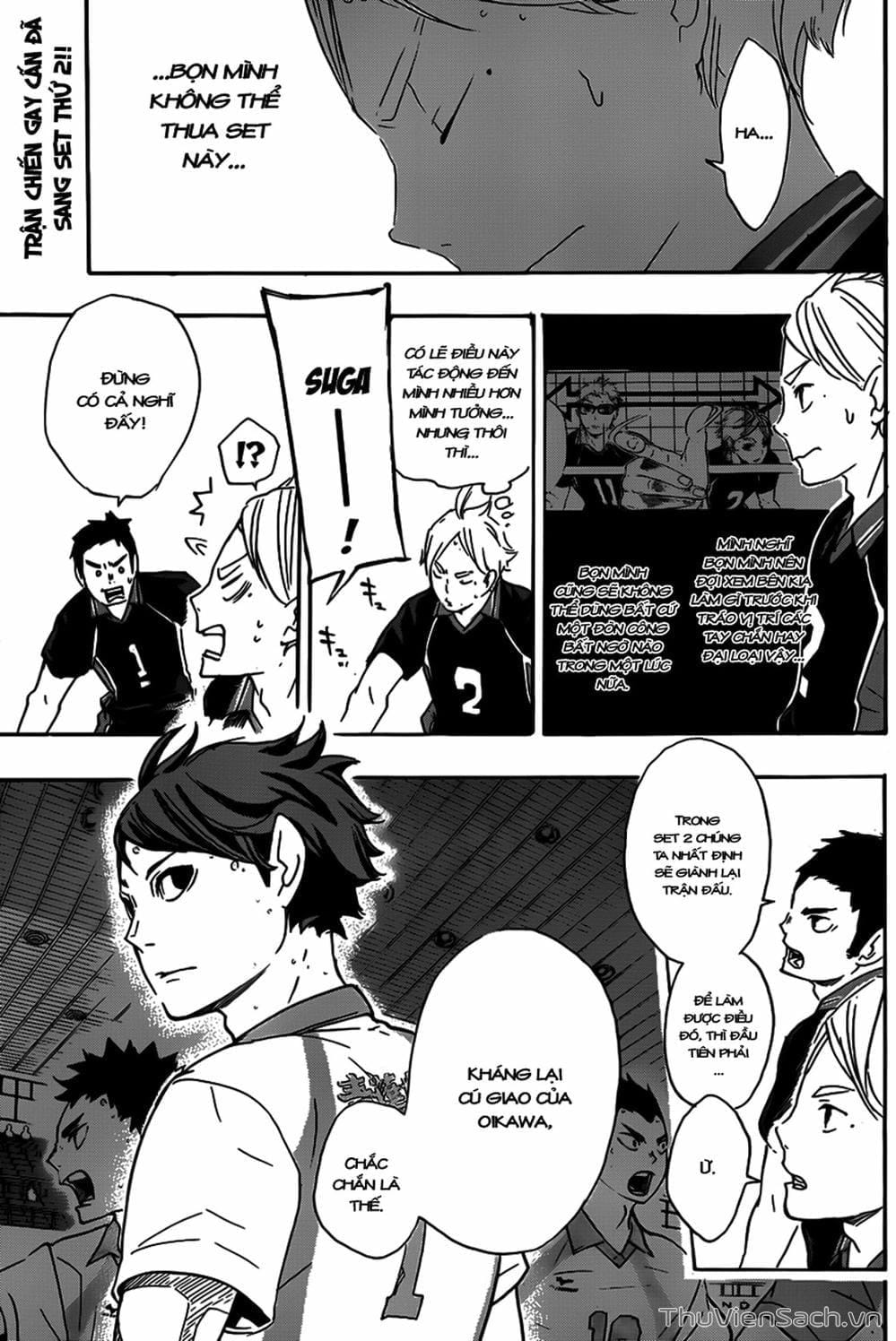 Truyện Tranh Vua Bóng Chuyền Haikyuu trang 6