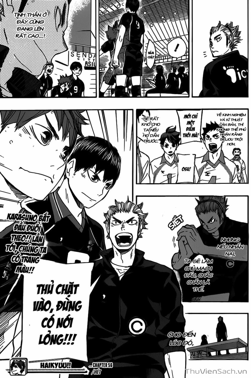 Truyện Tranh Vua Bóng Chuyền Haikyuu trang 6
