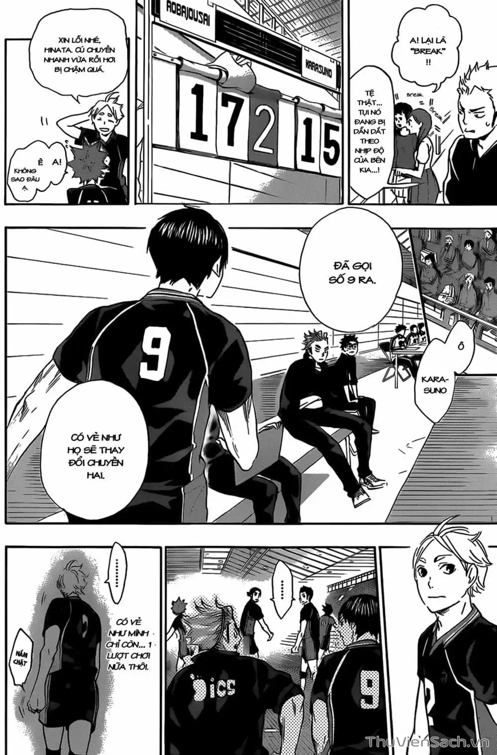 Truyện Tranh Vua Bóng Chuyền Haikyuu trang 6