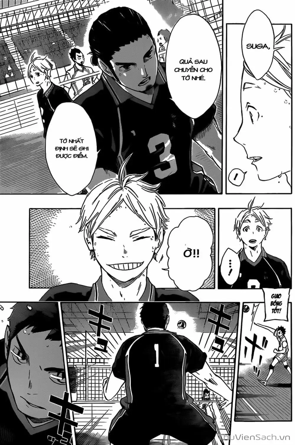 Truyện Tranh Vua Bóng Chuyền Haikyuu trang 6