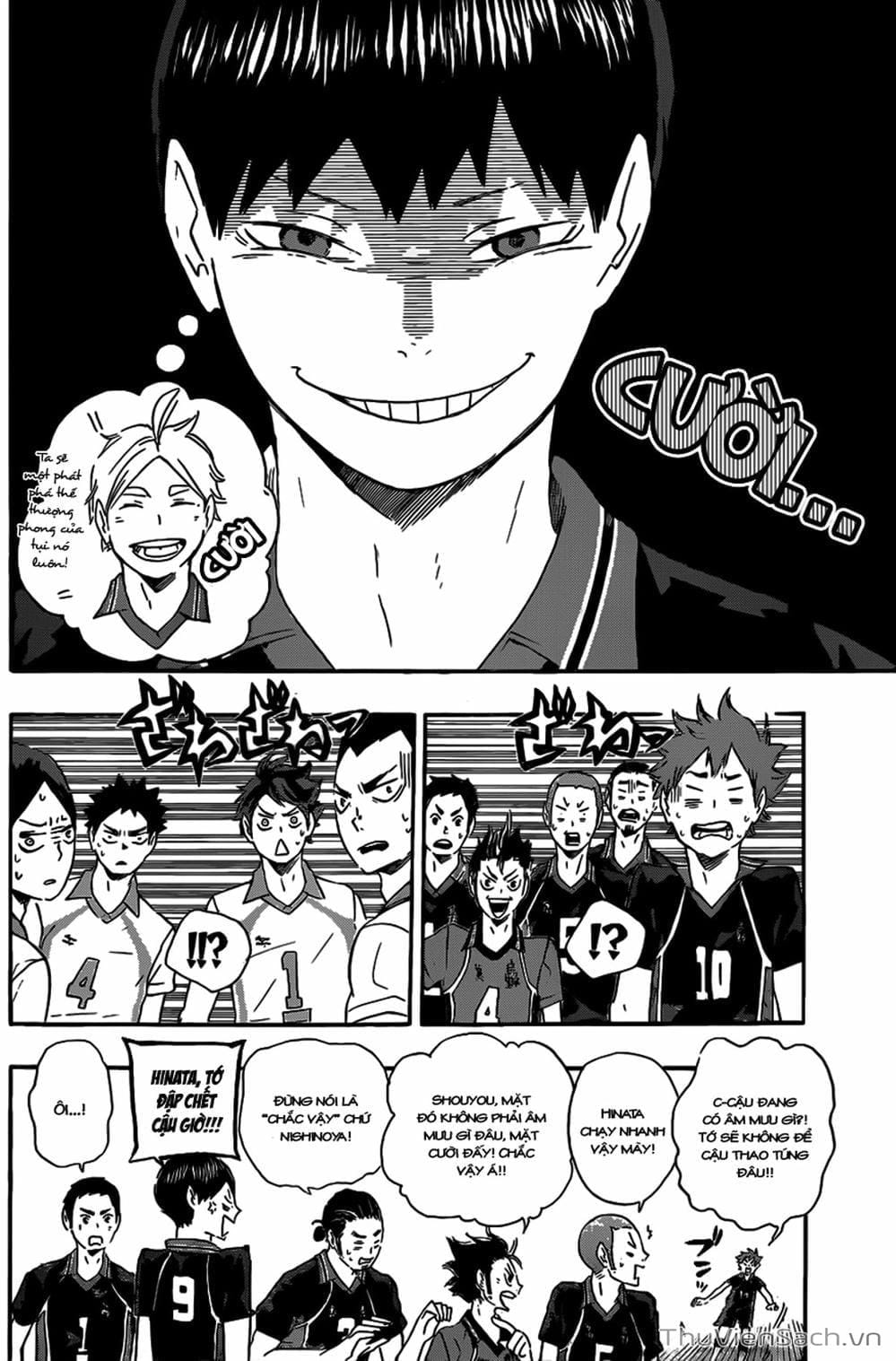 Truyện Tranh Vua Bóng Chuyền Haikyuu trang 6