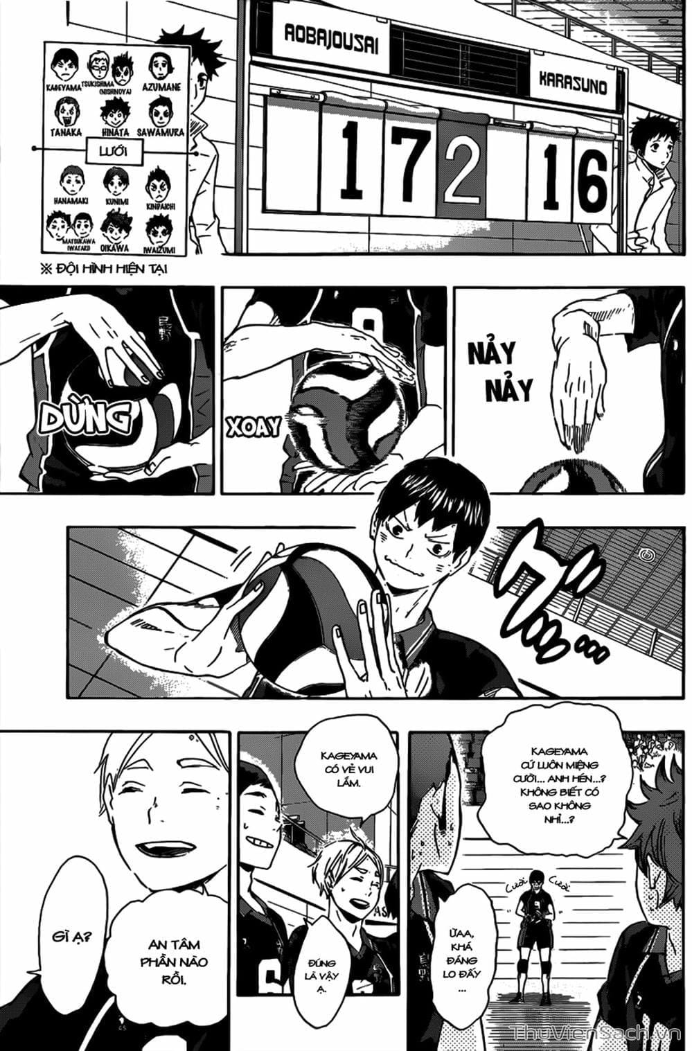 Truyện Tranh Vua Bóng Chuyền Haikyuu trang 6