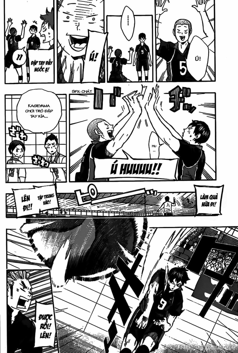 Truyện Tranh Vua Bóng Chuyền Haikyuu trang 6