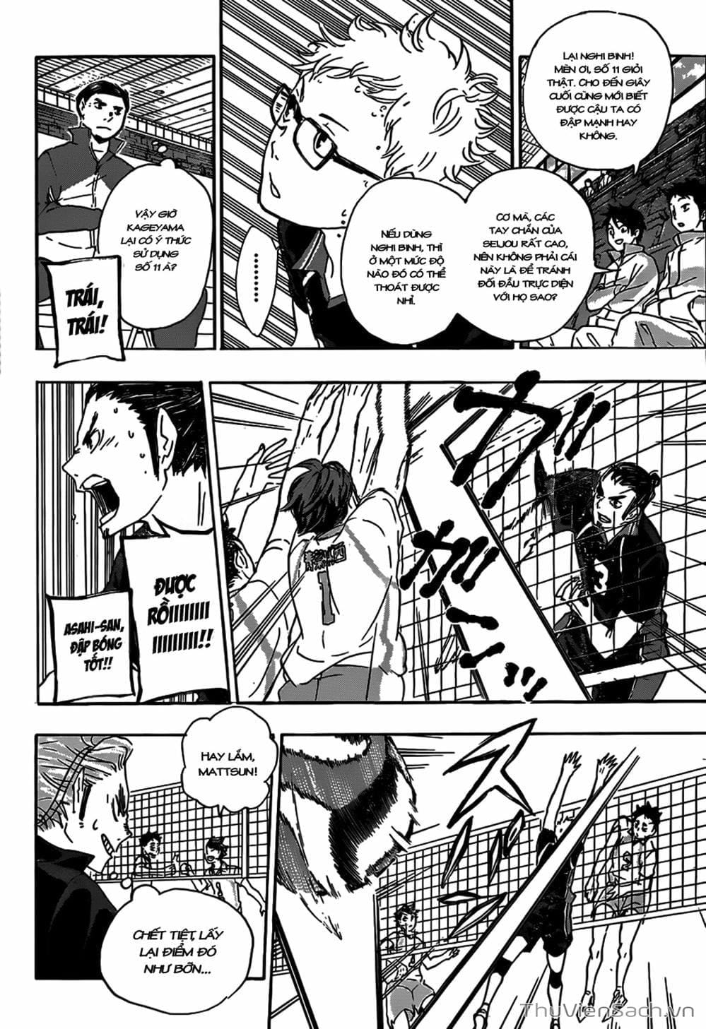 Truyện Tranh Vua Bóng Chuyền Haikyuu trang 6