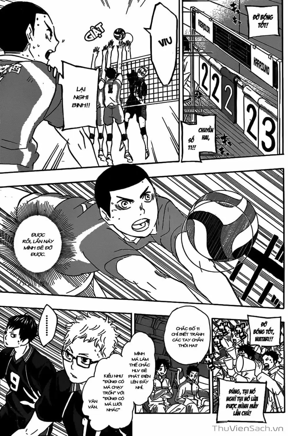 Truyện Tranh Vua Bóng Chuyền Haikyuu trang 6