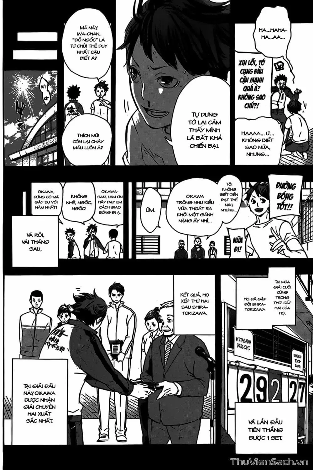 Truyện Tranh Vua Bóng Chuyền Haikyuu trang 6