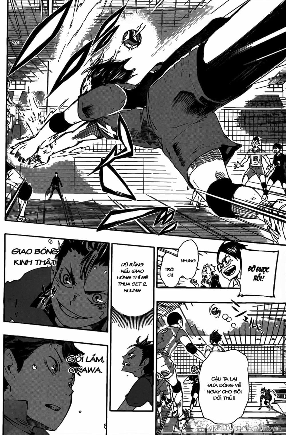 Truyện Tranh Vua Bóng Chuyền Haikyuu trang 6