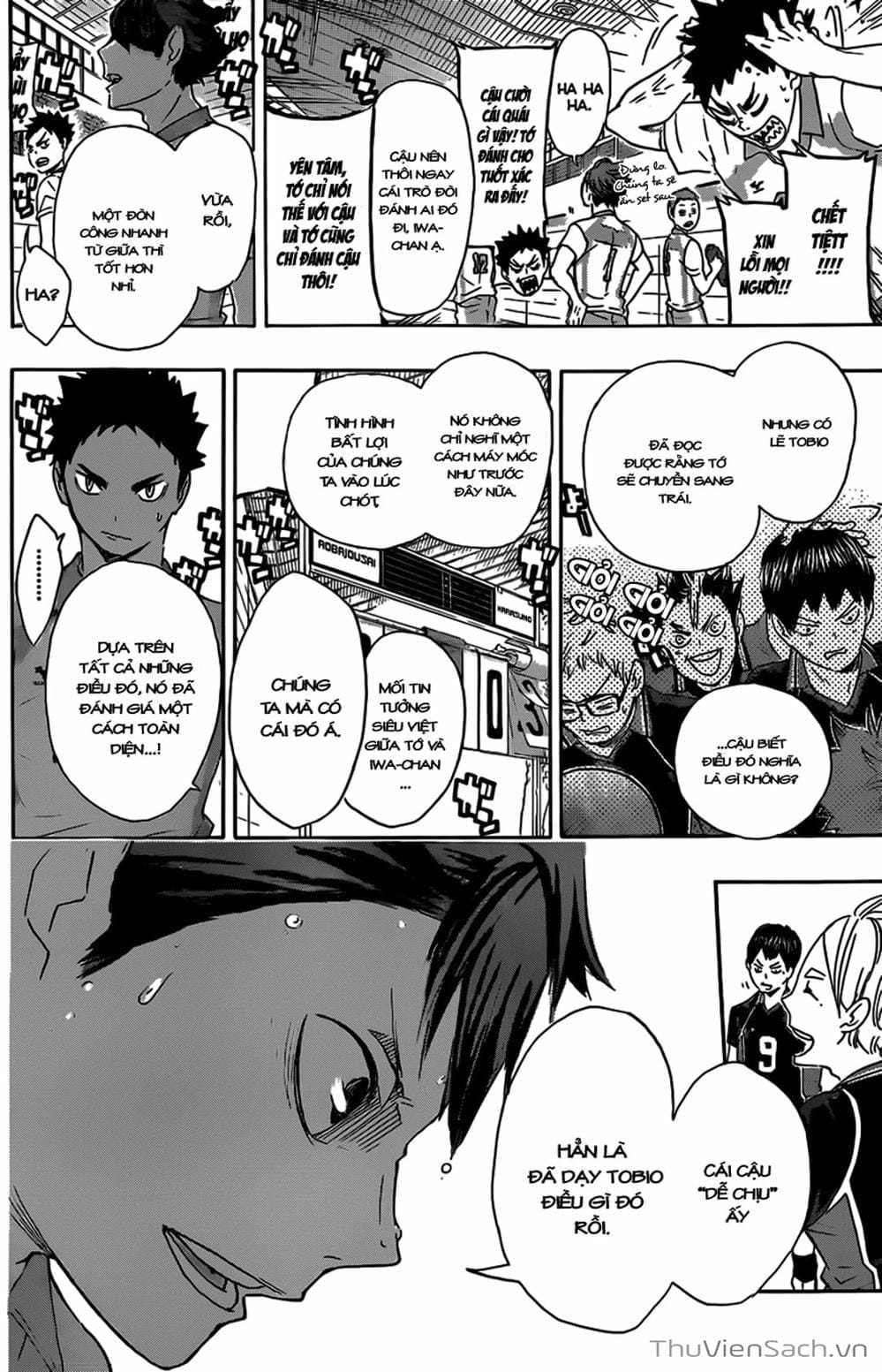 Truyện Tranh Vua Bóng Chuyền Haikyuu trang 6