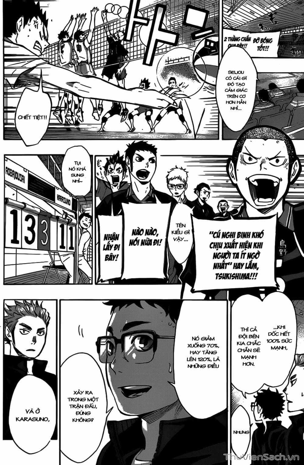 Truyện Tranh Vua Bóng Chuyền Haikyuu trang 6