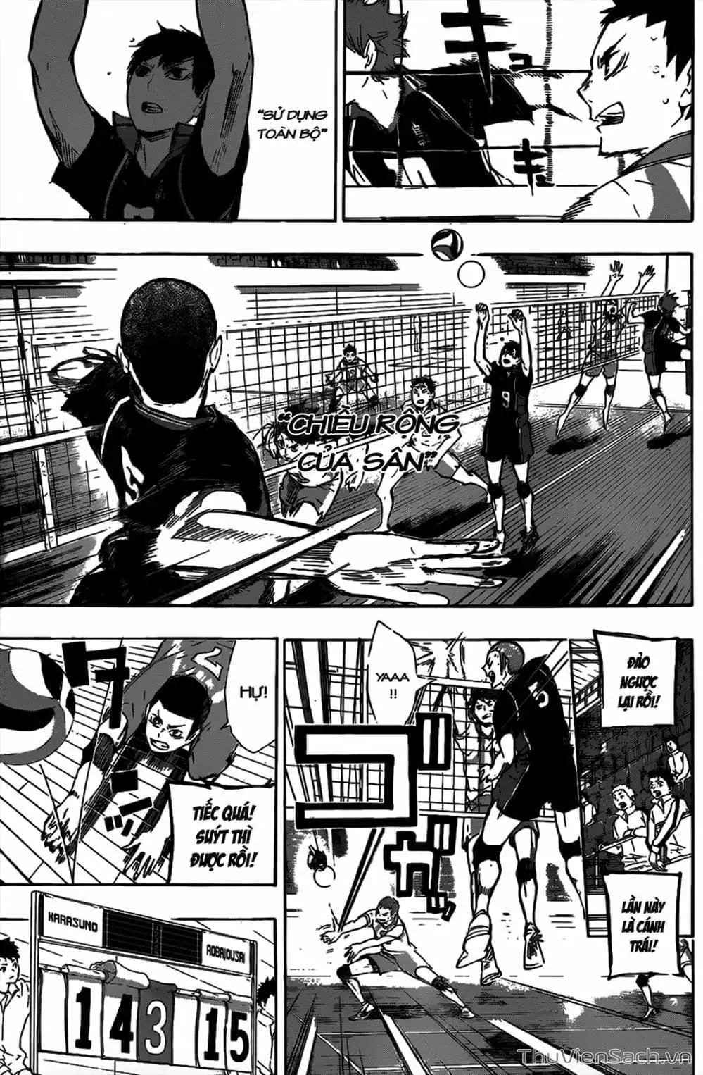 Truyện Tranh Vua Bóng Chuyền Haikyuu trang 6