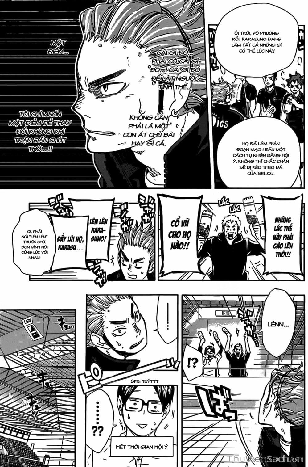 Truyện Tranh Vua Bóng Chuyền Haikyuu trang 6