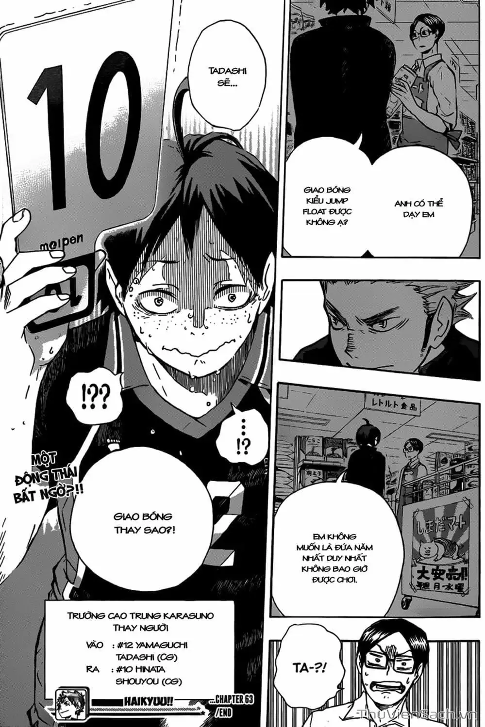 Truyện Tranh Vua Bóng Chuyền Haikyuu trang 6