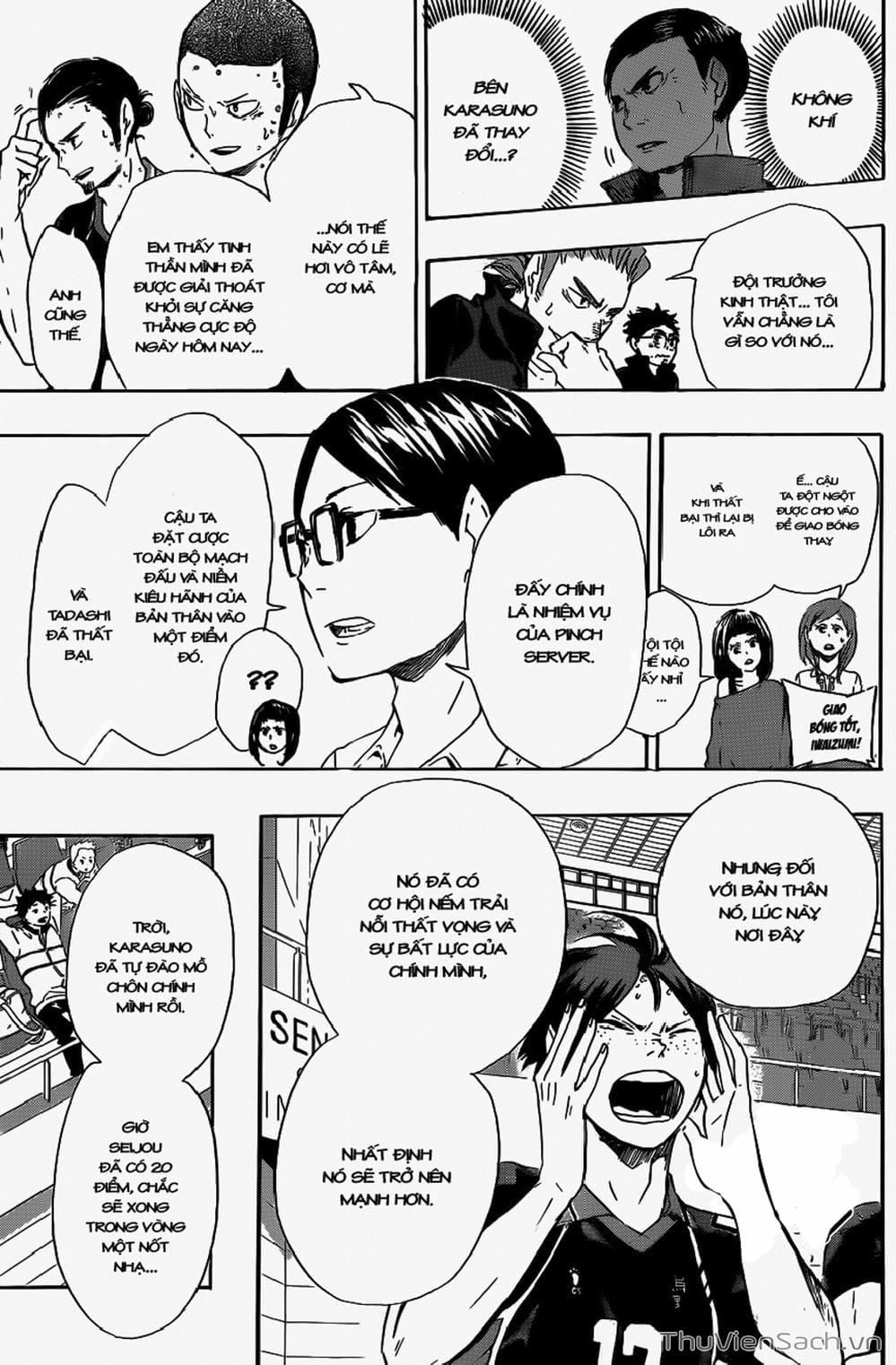Truyện Tranh Vua Bóng Chuyền Haikyuu trang 6