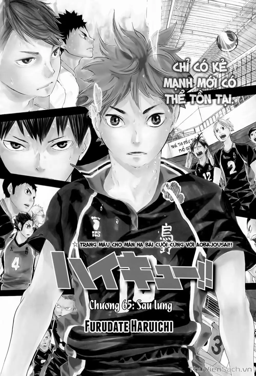 Truyện Tranh Vua Bóng Chuyền Haikyuu trang 6