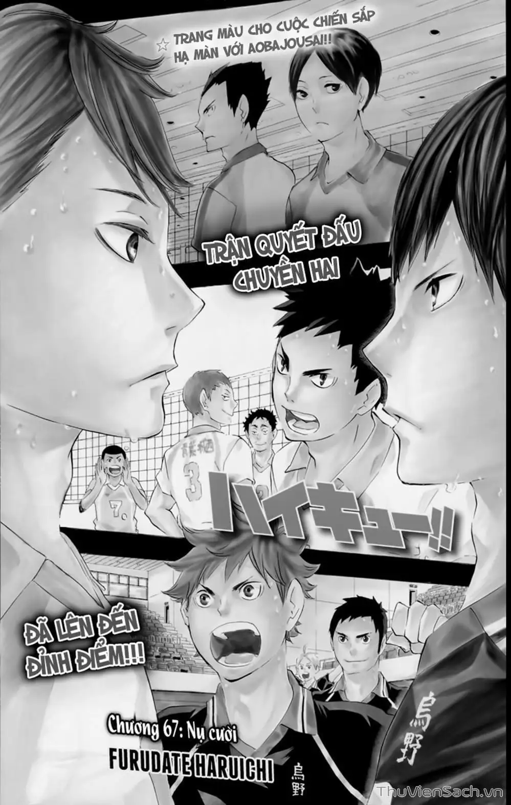 Truyện Tranh Vua Bóng Chuyền Haikyuu trang 6