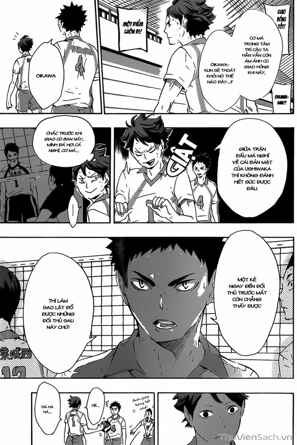 Truyện Tranh Vua Bóng Chuyền Haikyuu trang 6