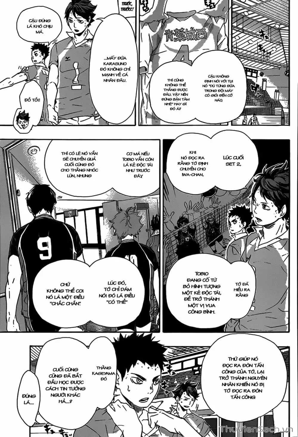 Truyện Tranh Vua Bóng Chuyền Haikyuu trang 6