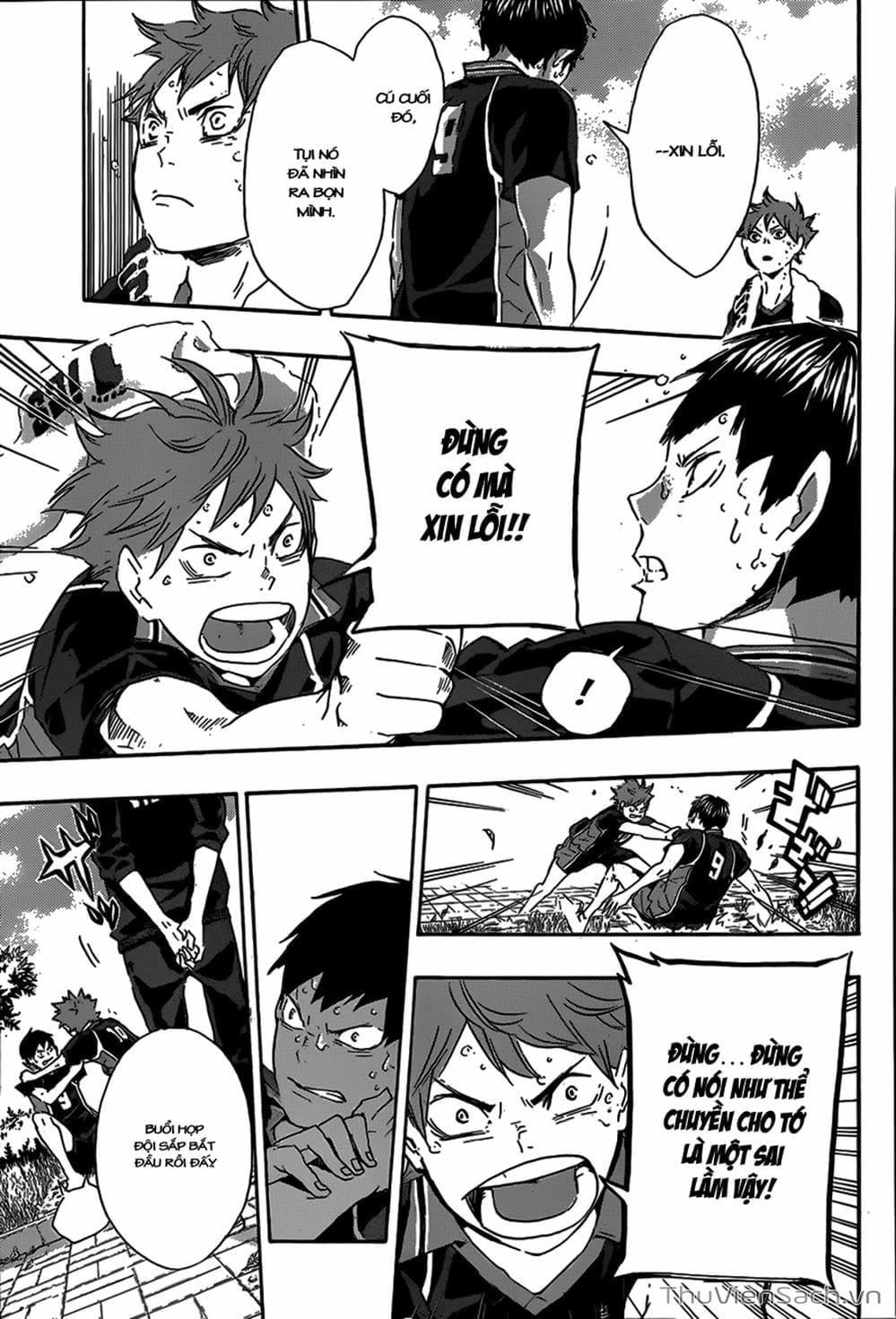 Truyện Tranh Vua Bóng Chuyền Haikyuu trang 6