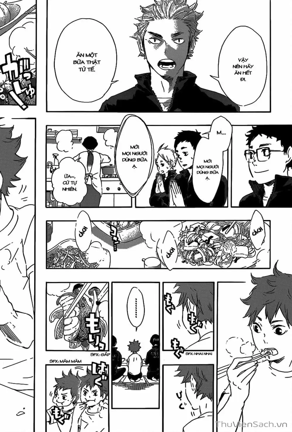 Truyện Tranh Vua Bóng Chuyền Haikyuu trang 6