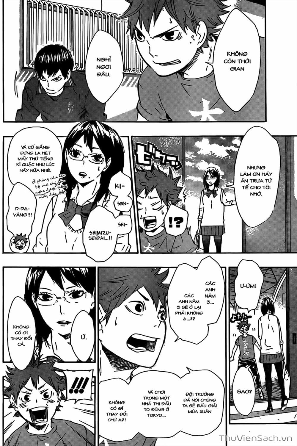 Truyện Tranh Vua Bóng Chuyền Haikyuu trang 6