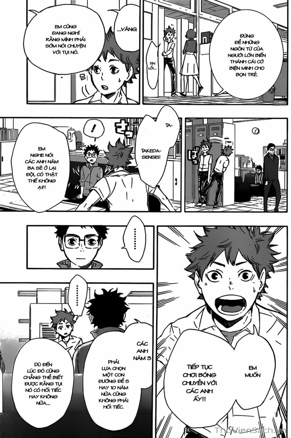Truyện Tranh Vua Bóng Chuyền Haikyuu trang 6