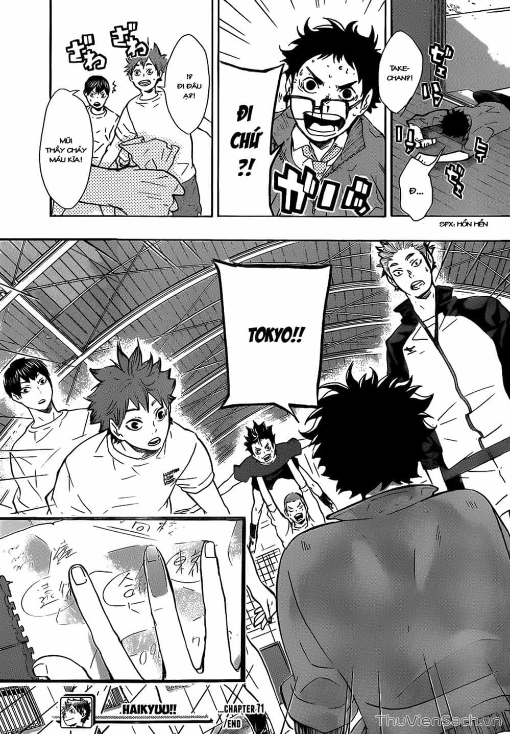 Truyện Tranh Vua Bóng Chuyền Haikyuu trang 6