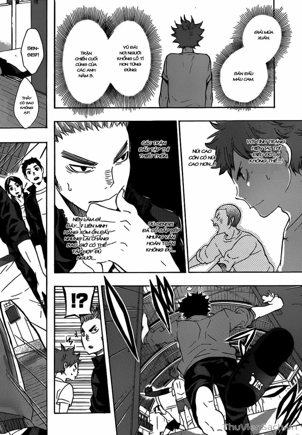 Truyện Tranh Vua Bóng Chuyền Haikyuu trang 6