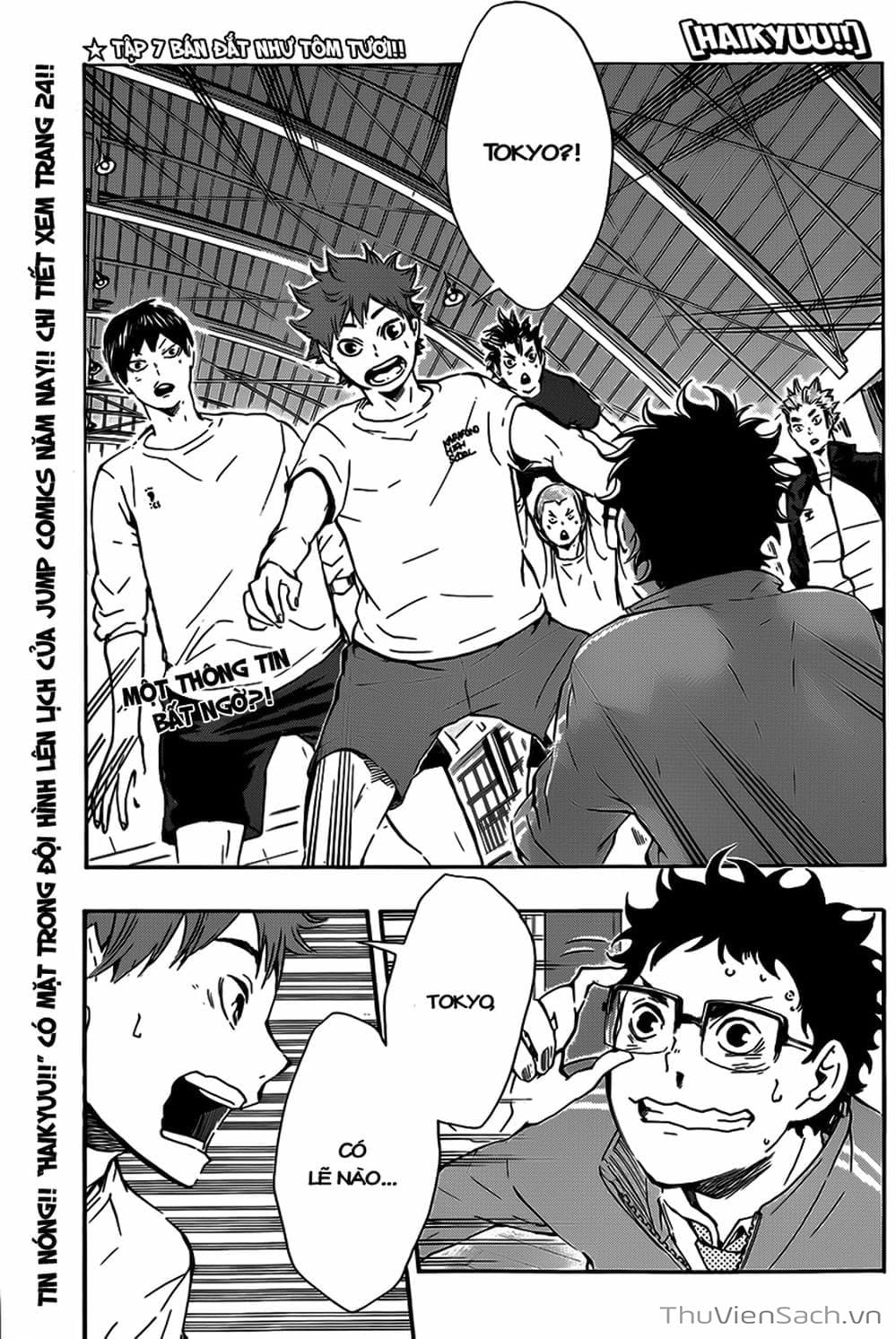 Truyện Tranh Vua Bóng Chuyền Haikyuu trang 6