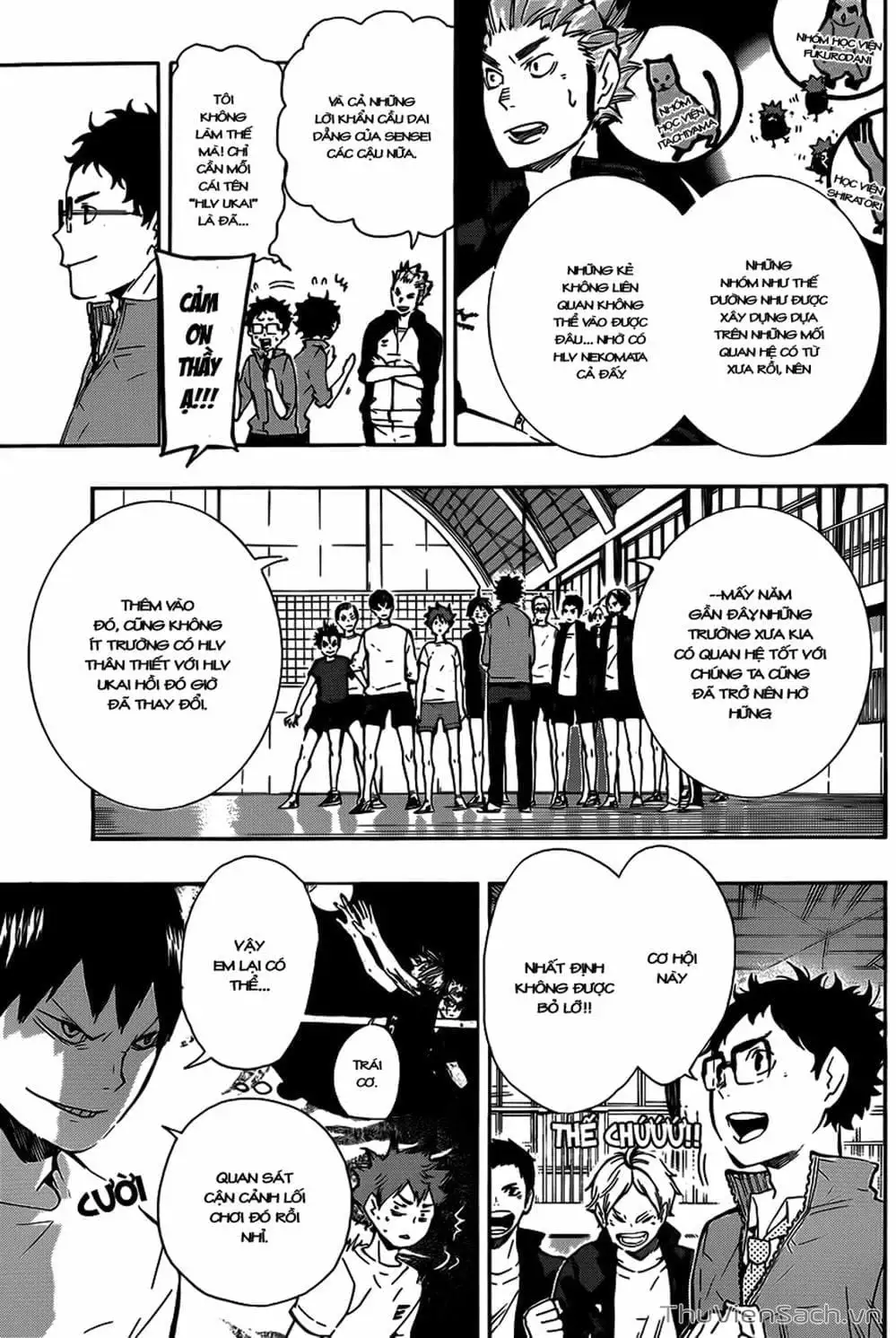 Truyện Tranh Vua Bóng Chuyền Haikyuu trang 6