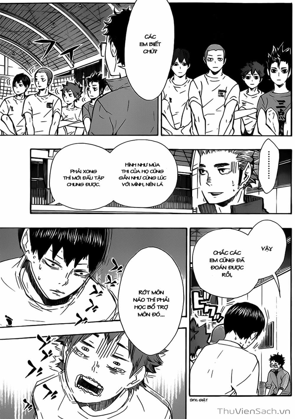Truyện Tranh Vua Bóng Chuyền Haikyuu trang 6
