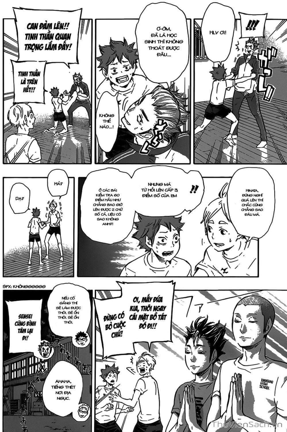 Truyện Tranh Vua Bóng Chuyền Haikyuu trang 6