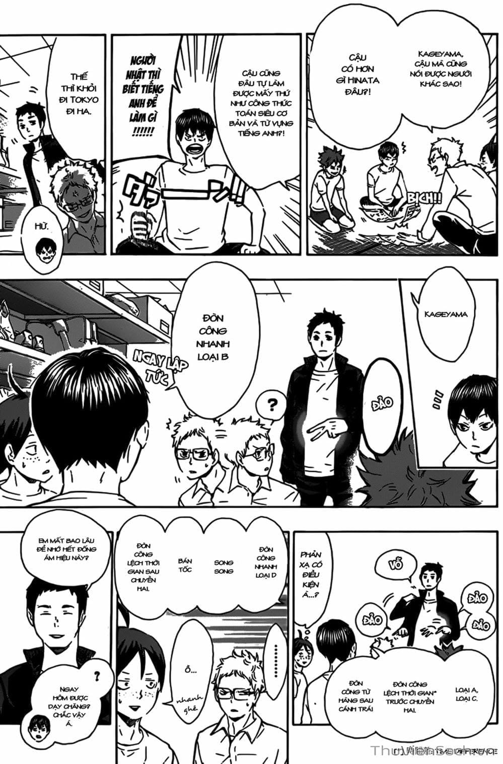 Truyện Tranh Vua Bóng Chuyền Haikyuu trang 6