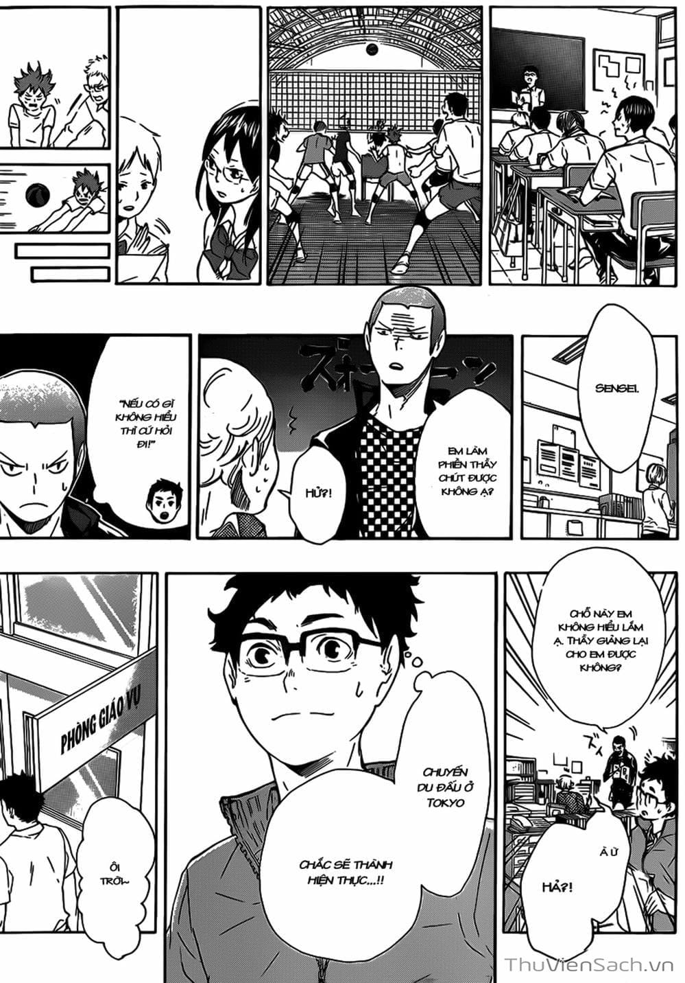Truyện Tranh Vua Bóng Chuyền Haikyuu trang 6